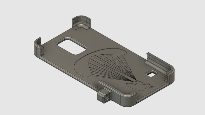 mr2web's samsung galaxia s5 ppg soporte by mr2web pasatiempo bricolaje diy deporte aire libre paramotor samsunggalaxys5 3d print model - Mito3D