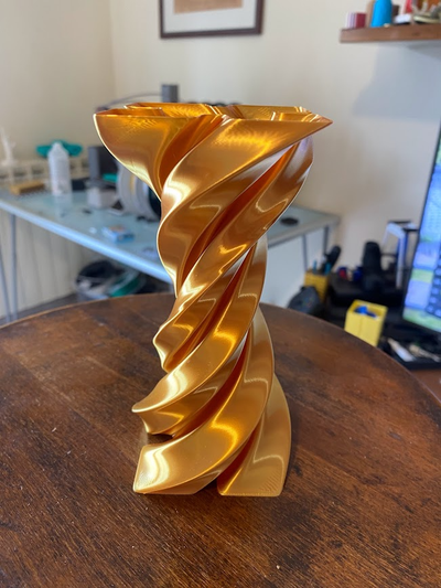 vase quad by elio196721 art sculptures fleur mode 3d print model - Mito3D