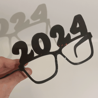 2024 lentes fácil by mats3dprints moda años víspera partido cara vestir divertido m3dp apoya brillante gratis apoyo especificaciones flexi miedoso 3d print model - Mito3D