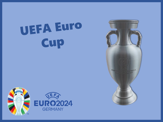 uefa europäisch fußball meisterschaft trophäe by glatt kunst modelle tasse europa glänzend replik welt einfach champion 3d print model - Mito3D