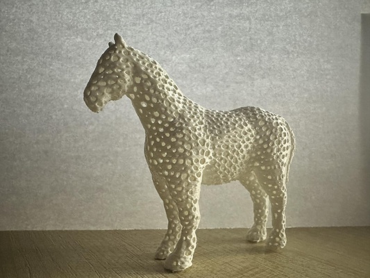 voronoi caballo remezclado by t pcs casa decoración animal deco bricolaje diy hogar patrón decoracion hermoso salir principiante 3d print model - Mito3D