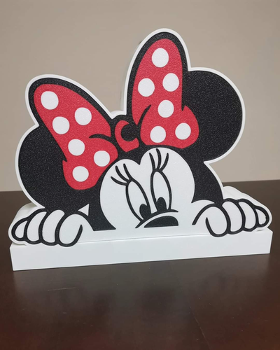 lampada minnie by abonnieren haushalt dekor cartoni 3d print model - Mito3D