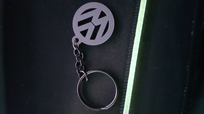 vw keychain by kodiii hobby & diy vehicles vwgolf 3d print model - Mito3D