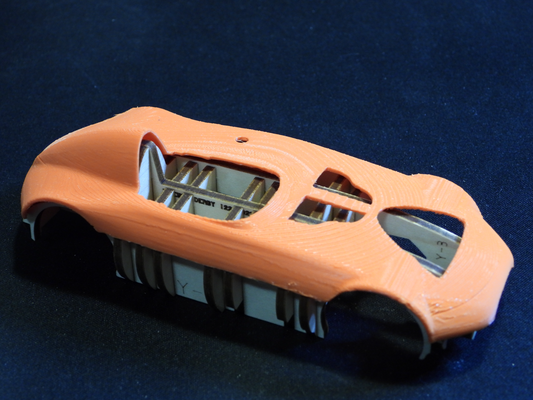 dólar pinar derby coche vehiculo cáscara remezclado by mattbyman arte modelos pinewoodderbycar corte láser a1mini 3d print model - Mito3D