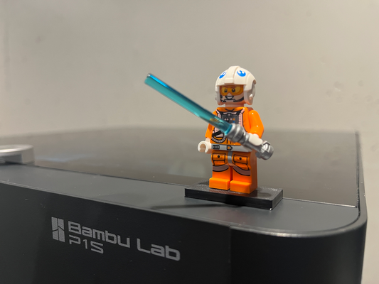 bambu loch to lego teller zubehörteil by sh designs 3d drucker zubehör startseite mantel stecker minifigur verbinder p1s p1p x1c aktualisierung upgrades 3d print model - Mito3D