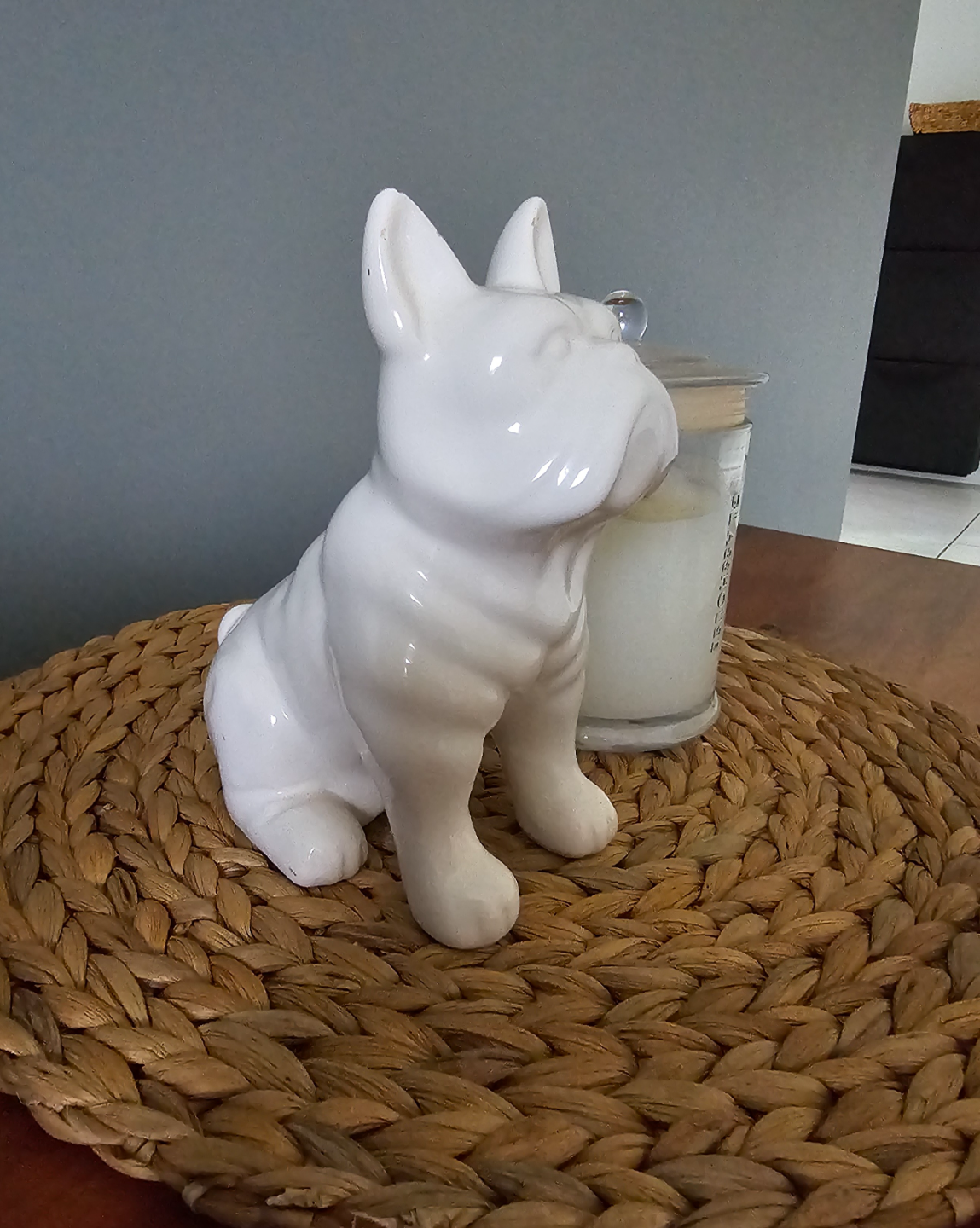 fransızca bulldog heykel by feeksi32 sanat heykeller fransız köpek yavrusu yarasa domuz 3D print model - Mito3D