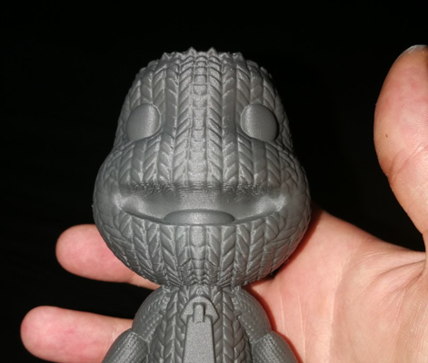 sackboy planeta suporte livre remixado by efeito estúdio arte esculturas playstation 3d print model - Mito3D