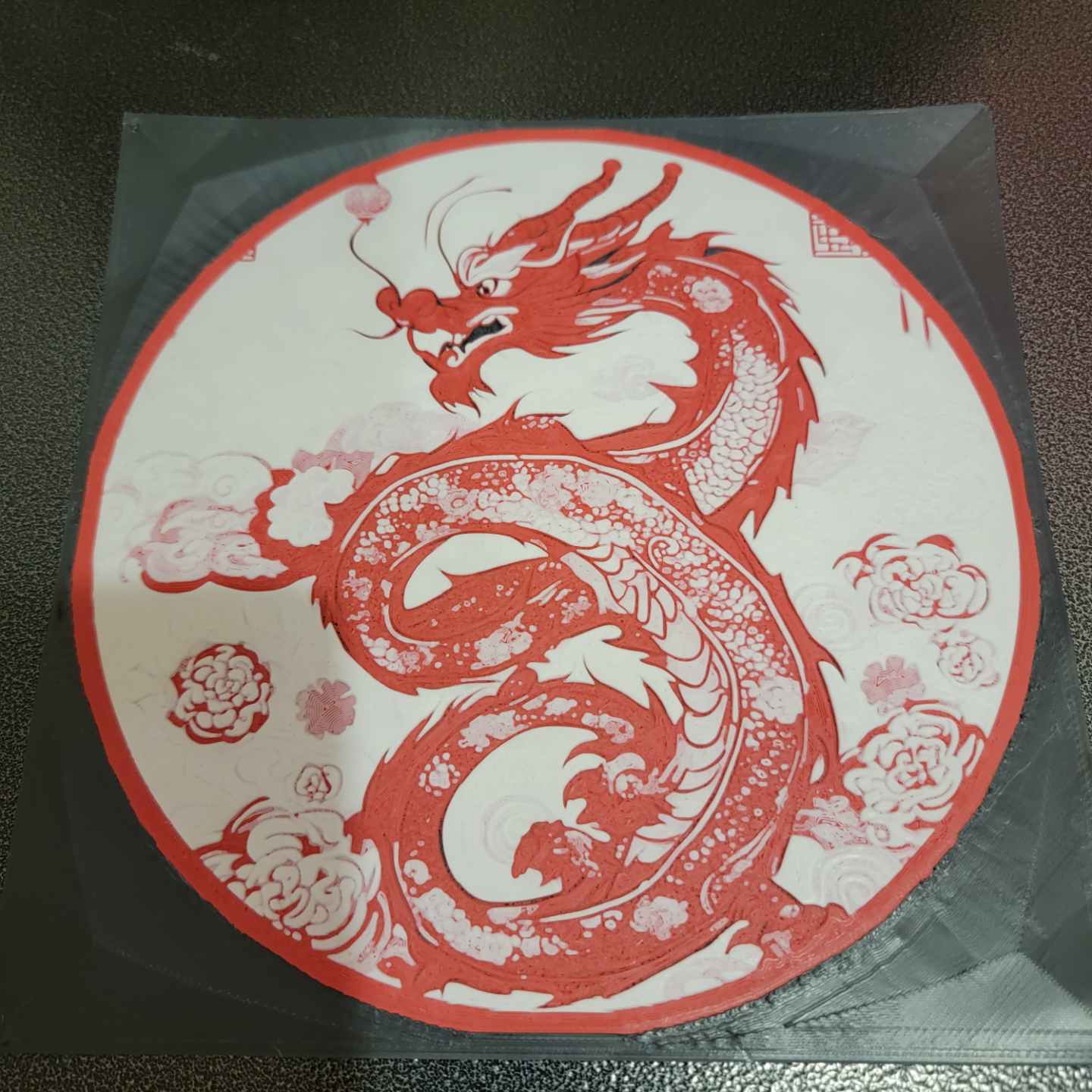 dragon by cat9836 art 2d 3D print model - Mito3D