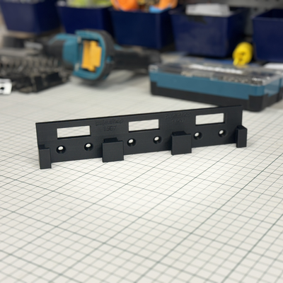 verdreifachen makita 18v lxt batterie montieren by seite drucken werkzeuge veranstalter werkstatt organisation 3d print model - Mito3D