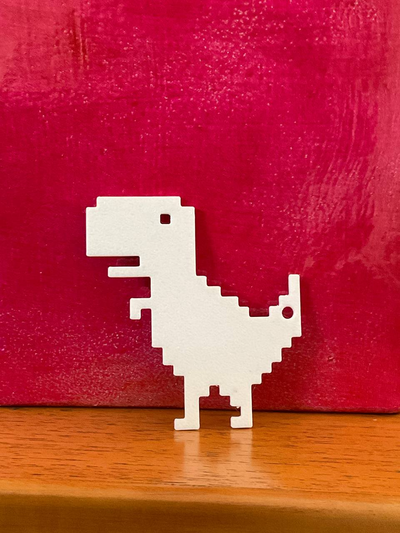 google dino schlüsselbund by erwähnt mode modelle dinosaurier rex 3d print model - Mito3D