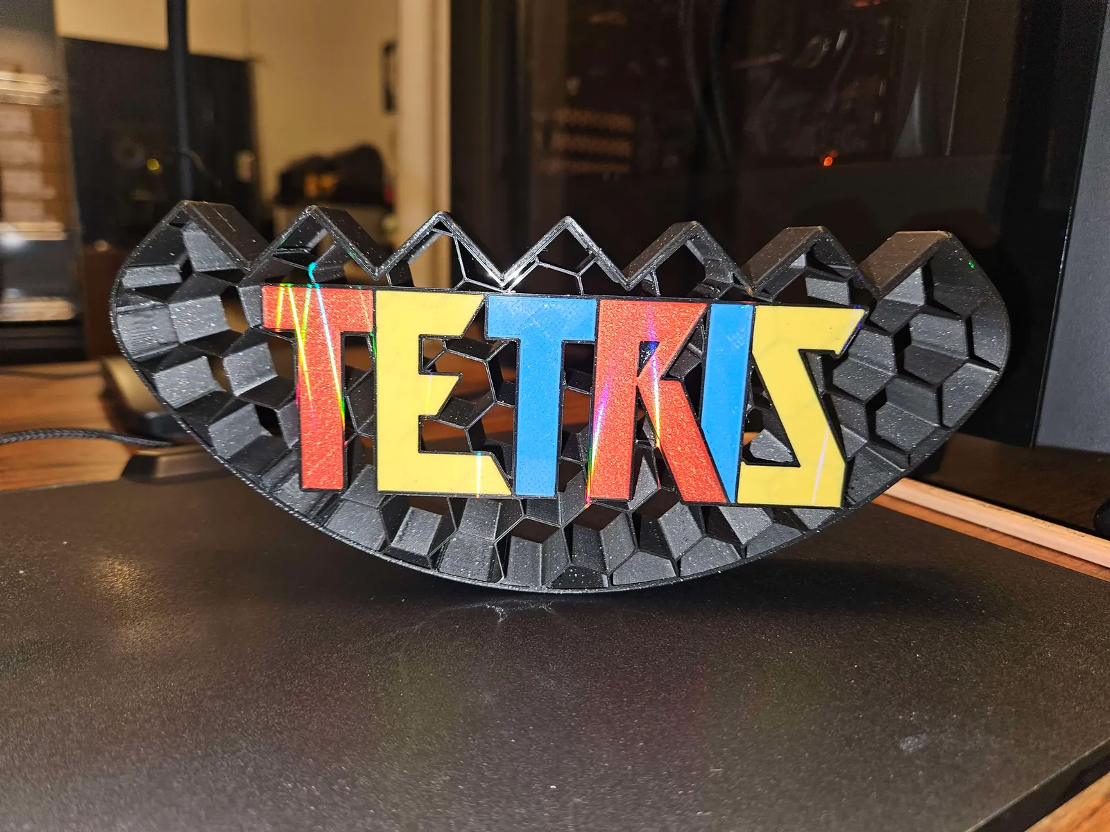 balance tetris base bambu ams single multi-ams remixed by fat tony toys & games board 3D print model - Mito3D