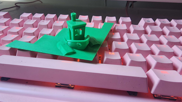 b2benchy remixed by zr crackiin 3d printer test models benchy b2 bomber aircraft airforce stealth 3d print model - Mito3D