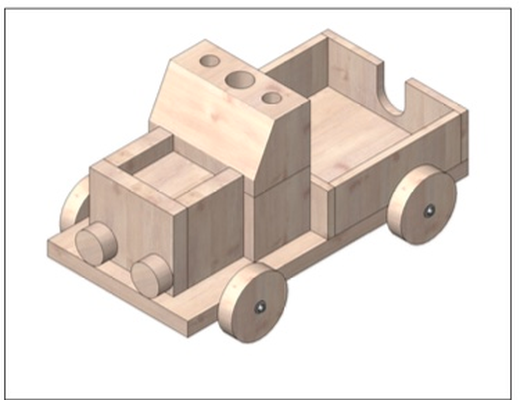 nota expressa kit notaexpress by esquisito educação engenharia stiftehalter escrivaninha organizador schreibtischorganizer porta notas nota suporte auto lkw caminhão 3d print model - Mito3D