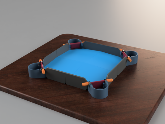 pl flipper billard by bubsbuilds jouets jeux jeu table chose universelle famille 3d print model - Mito3D