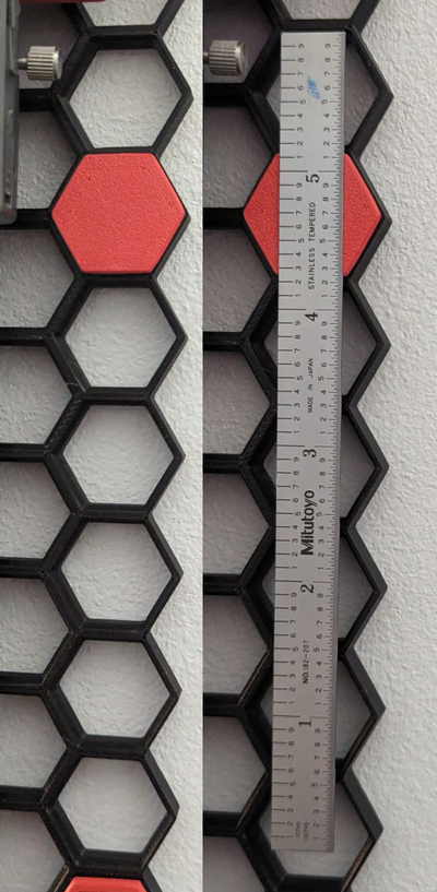 aimant hexadécimal rayon miel mur espace rangement système by nain ménage maison modèles hws 3d print model - Mito3D