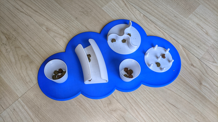 cat kitten playground by panda63 household pets play snacks enjoy sweet 3d print model - Mito3D