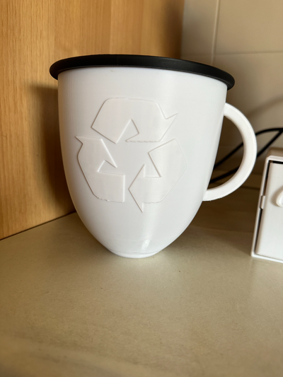 tazza svuota cialde caffe 39 by silviopastori78 arte modelli 3d print model - Mito3D