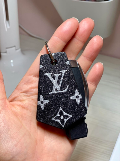 louisvuitton keychain by littlepedro78 fashion models key cahin accessory accessories design original cool luxury art 3d print model - Mito3D