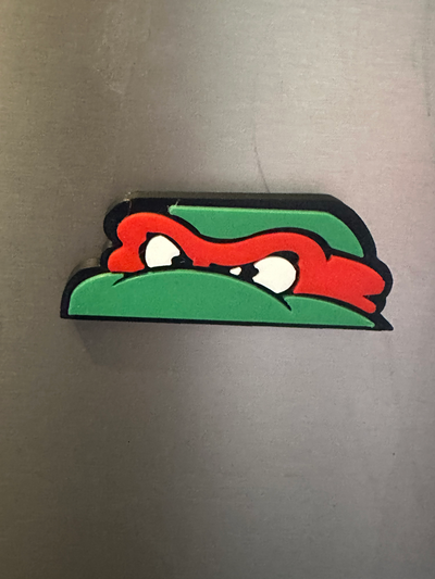 teenage mutant ninja turtle raphael magnet by mikehurst81 household decor turtles 3d print model - Mito3D