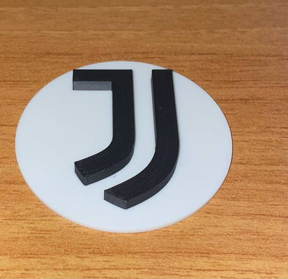 logo juventus by matt slanzi95 pasatiempo bricolaje diy deporte aire libre fútbol serie juve 3d print model - Mito3D