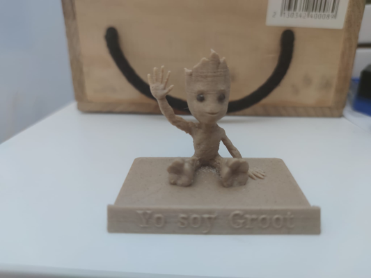 soporte movil groot by mr chapuzas 3d printer accessories 3d print model - Mito3D