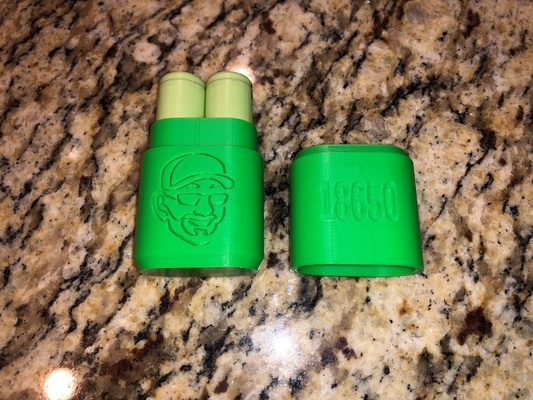 brian's dual 18650 battery case by briancmoses tools gadgets thingiverse 3d print model - Mito3D