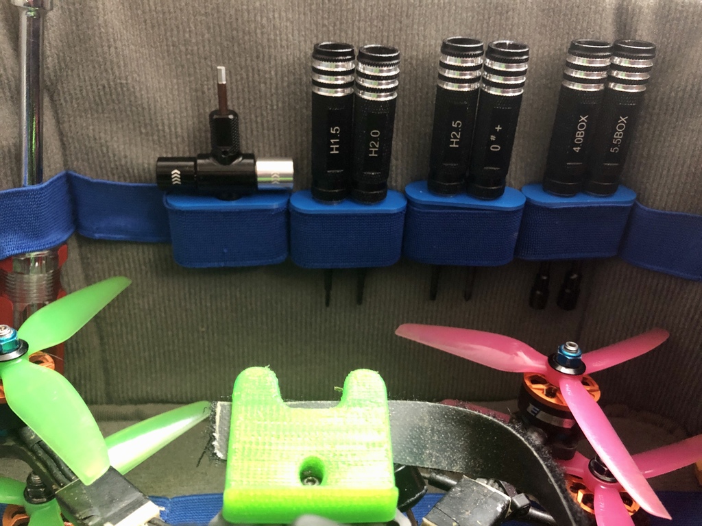 parameterized tool holsters by briancmoses tools organizer thingiverse 3D print model - Mito3D