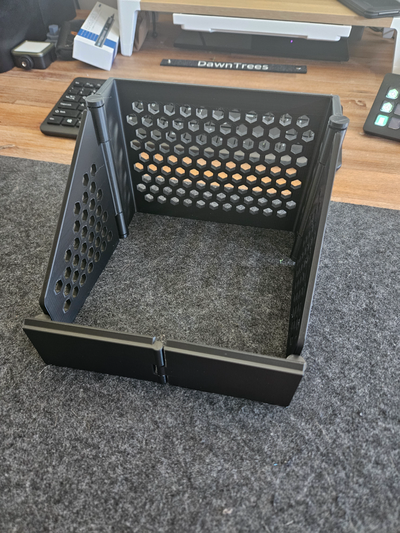 falten laptop stand drucken ort by lmc design haushalt büro ergonomisch arbeit 3d print model - Mito3D