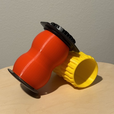 aerocoozie aeropres coozie tıknaz by şemsüksek ev halkı modeller kahve aeropress gadget 39 ı şems 3d print model - Mito3D