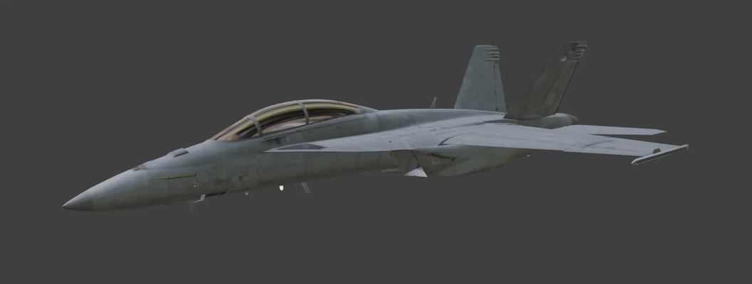 f 18 superhornet modello by julzprints miniature architettura jet boeing 3d print model - Mito3D