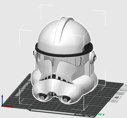 clone soldado capacete remixado by peter st adereços cosplays máscaras capacetes 3d print model - Mito3D