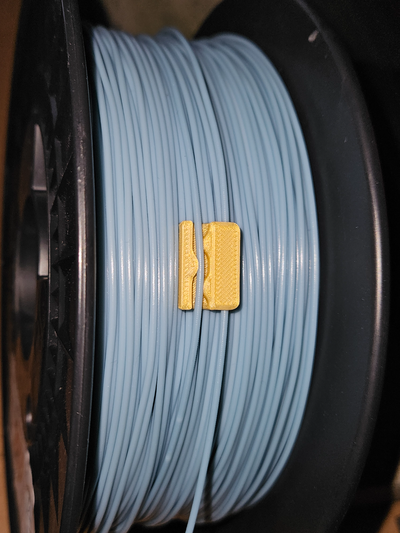 filaclip kleinst filament clip by ben 3d drucker zubehör pla petg abs material 2023 2024 makerworld 3d print model - Mito3D