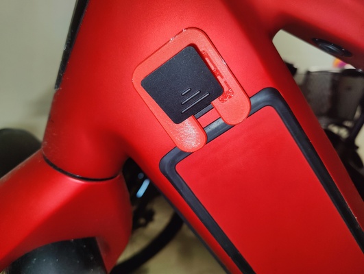 stromer st3 st5 battery cover holder by michaelq hobby & diy vehicles ebike batterycover 3d print model - Mito3D