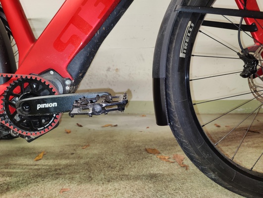 stromer mudguard extension v1 - st2 st3 st5 st7 by michaelq hobby & diy vehicles fender ebike 3d print model - Mito3D