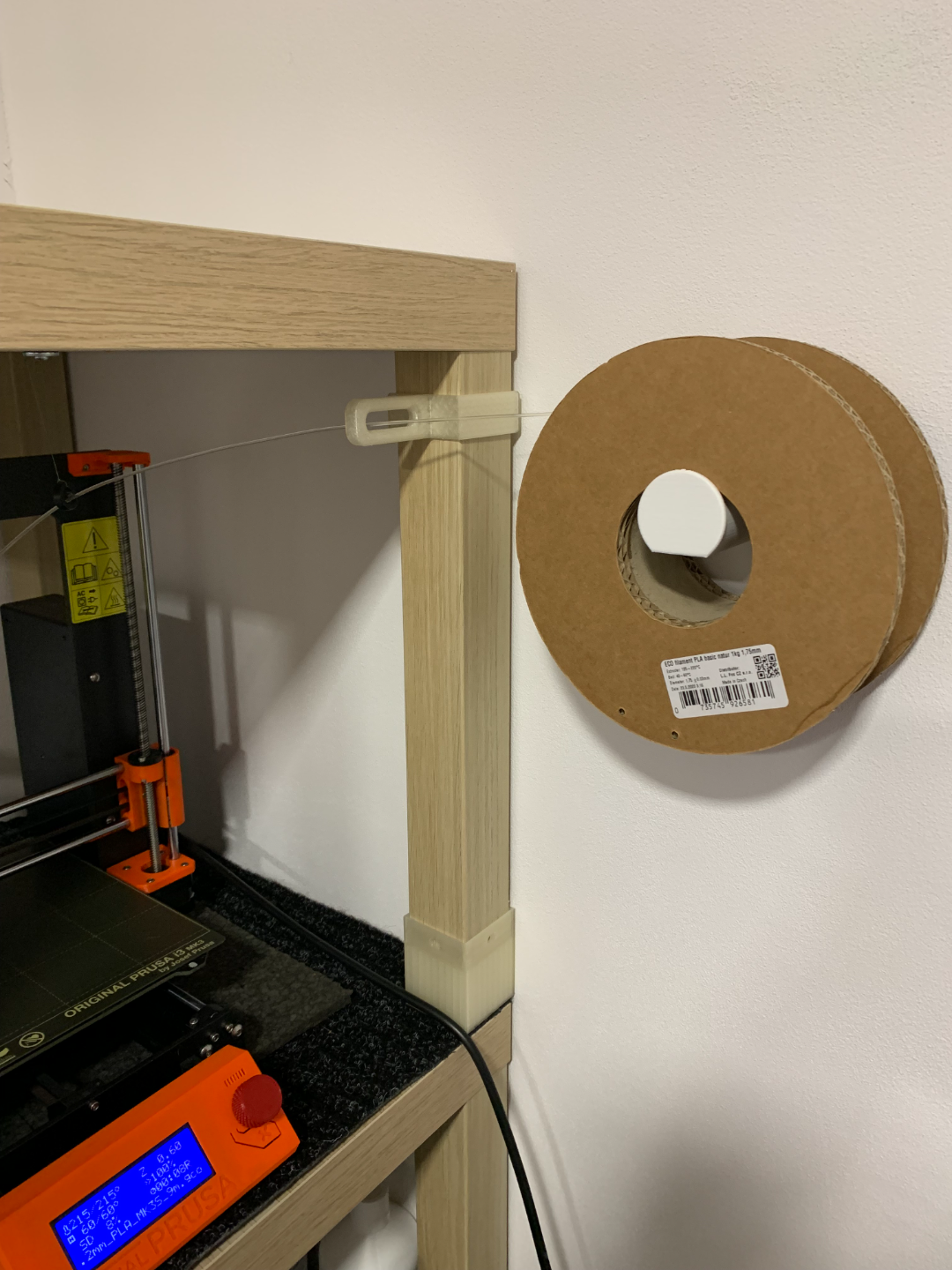 filament leiten mangel by jj3d 3d drucker zubehör ikea spule halter unterstützung extern 3D print model - Mito3D