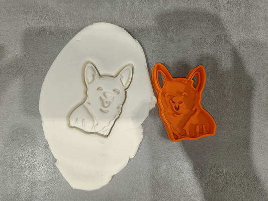 mignonne chien biscuit coupeur by présent loisir diy cuisinier animal animaux cuisine gâteau mère famille jeu 3d print model - Mito3D