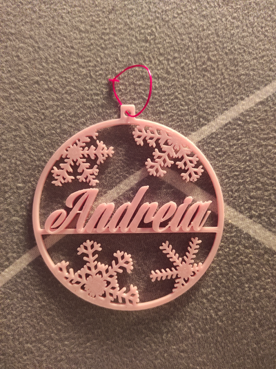 ornament named andreia by anamor household decor 3d print model - Mito3D