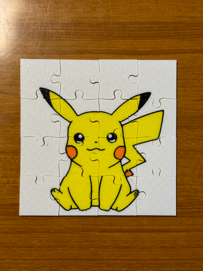 pikachu puzzle pokémon geschenk kind by engineer spielzeuge spiele spielzeug kinder kleinkind trainieren neujahr glücklich 3d print model - Mito3D