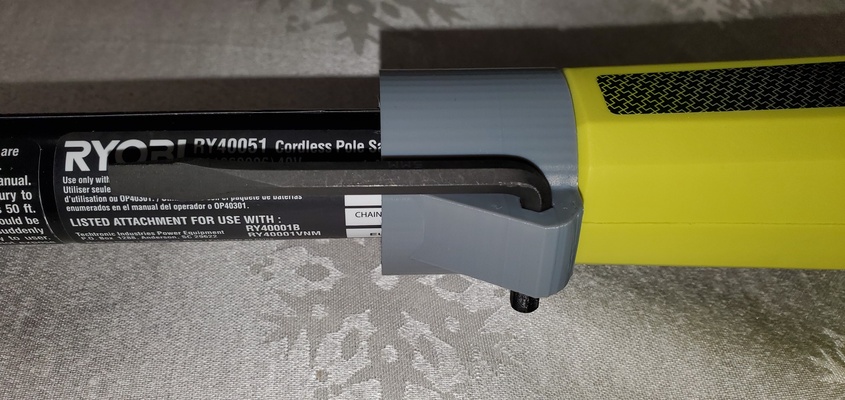 ryobi 40v kutup ry40560 altıgen anahtar kulp destek by tbkhomeworld ev halkı bahçe klips depolama anahtarı tutucu elektrikli testere allen allenkeyholder ryobi40v 40volt kılıfı 3d print model - Mito3D