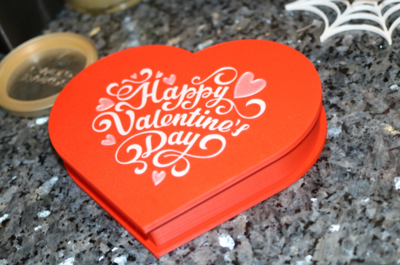 valentines day gift box by 3dg designs household festivities valentinesday valentine giftbox festive wife girlfriend boyfriend friend husband 3D print model - Mito3D