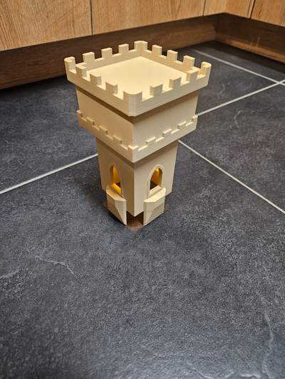 karkasse card tower by pepstefan1 spielzeuge spiele tafel turm 3d print model - Mito3D