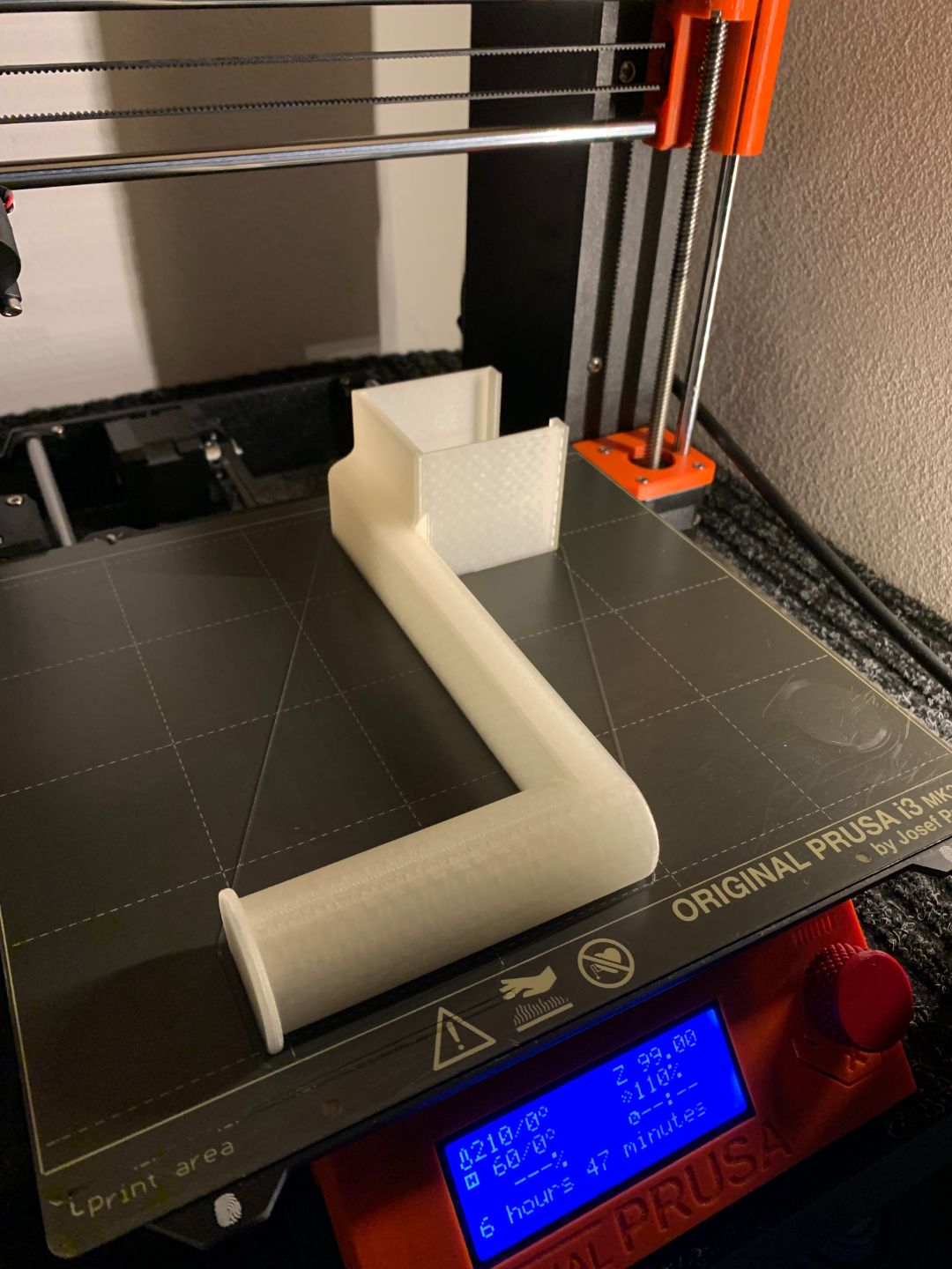 bobina titolare supporto ikea mancanza tavolo by jj3d 3d stampante accessori allegato scatola prusa mk3 filamento viti 3D print model - Mito3D