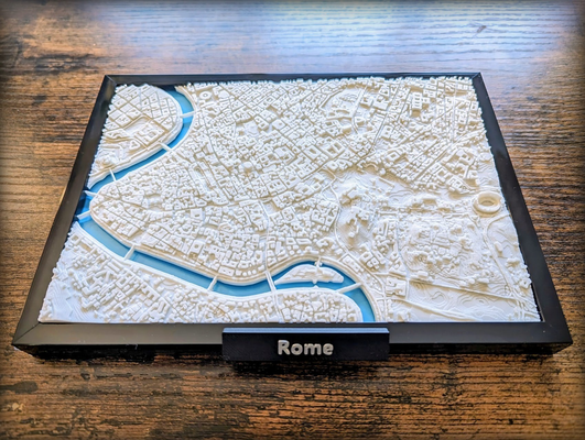 roma i̇talya 3d minyatür by jarvijar minyatürler mimari avrupa mini kent şehir manzarası model arazi coğrafya eu italia kolezyum 3d print model - Mito3D