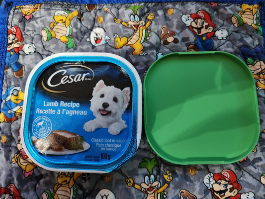 snappy saver by thekirklands household pets dog food cesar lid storage 3d print model - Mito3D