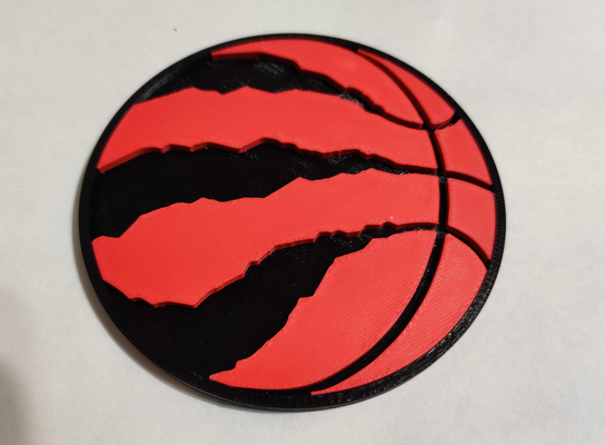 toronto raptors bardak altlığı by küp malzemesi ev halkı dekor 3d print model - Mito3D