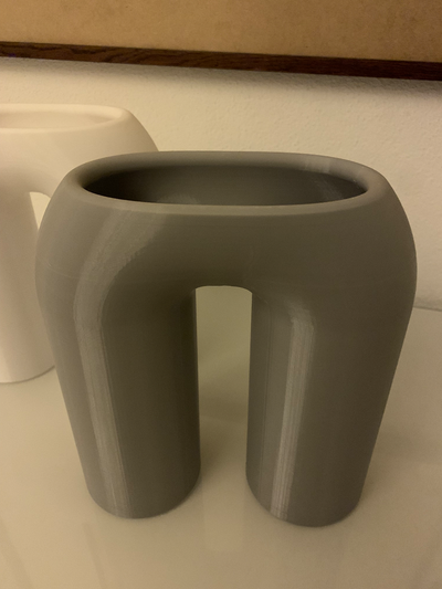 vaso moderno by nero 007 casa decoração arte 3d print model - Mito3D