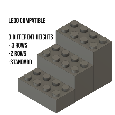 2x4 brique by gars laboratoire jouets jeux lego briques jouet 3d print model - Mito3D