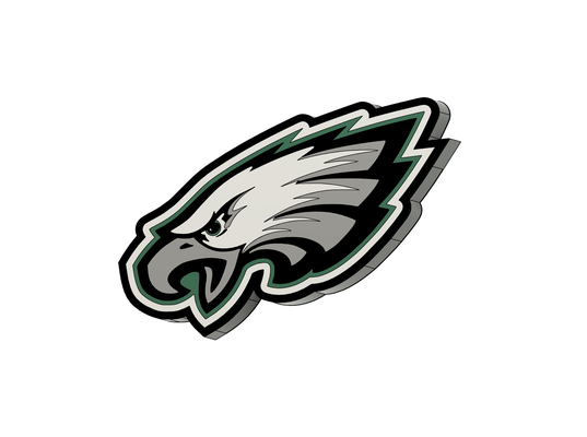 philadelphia eagles led lampe by codyinbody3 kunst modelle nfl fußball mannschaft sport pennsylvania vogel vögel licht leuchtkasten 3d print model - Mito3D