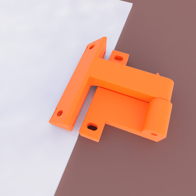 prusabox door 270 degree hinge remixed by core3ddesigns 3d printer accessories doorhinge printerbox 3d print model - Mito3D