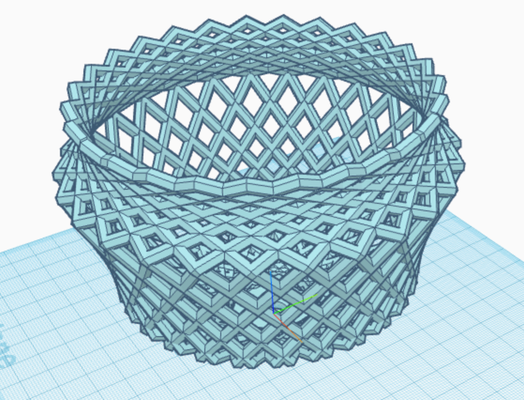 dokuma sepet by çorba baba 1234 araçlar organizatörler güzel tasarım organizatör 3d print model - Mito3D